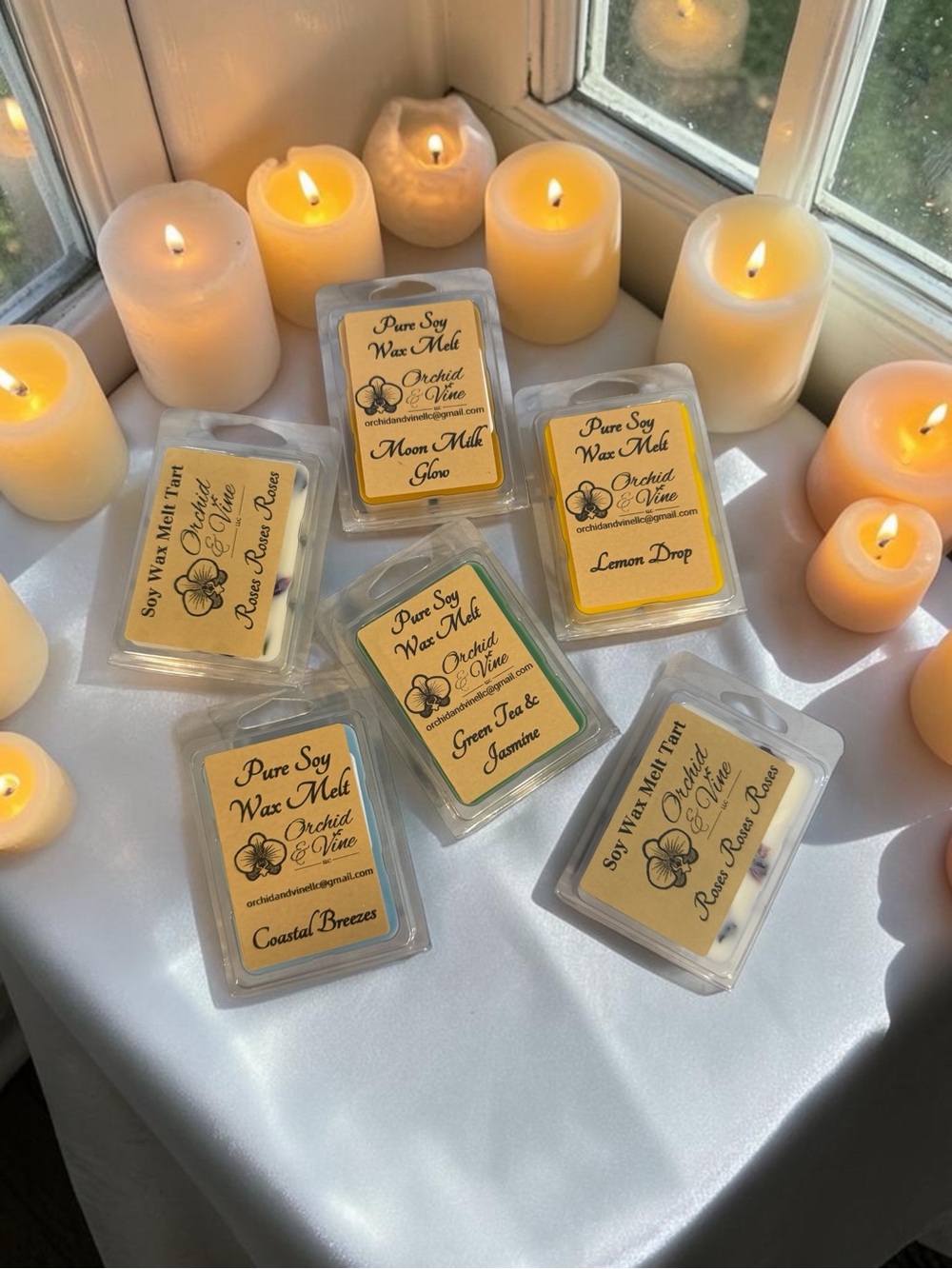 Orchid & Vine Pure Soy Wax Melts Buyers Choice Pick 3